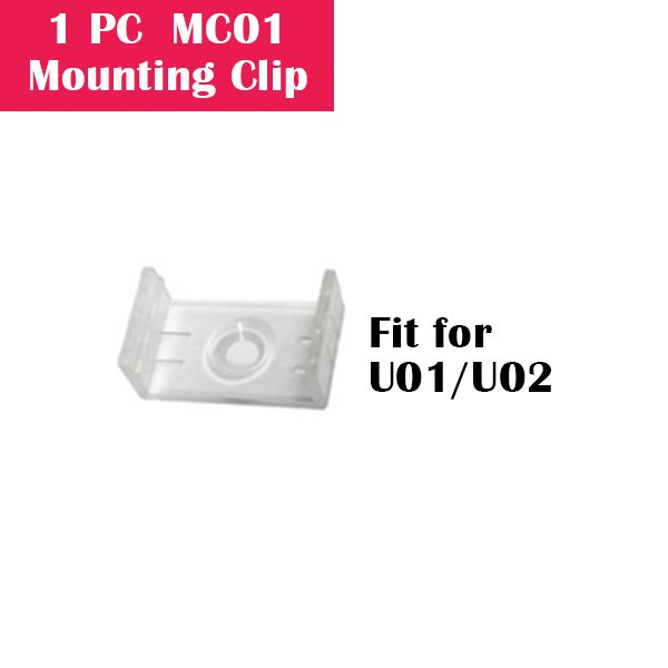 1 PC Mounting Clip For U01 U02 LED Aluminum Channel